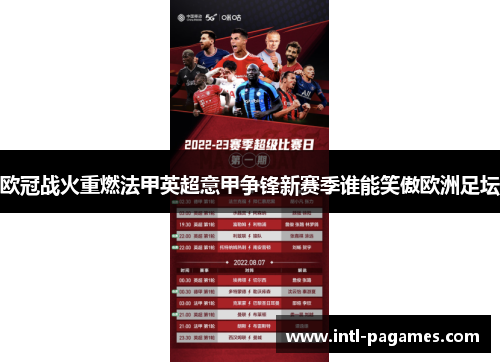 欧冠战火重燃法甲英超意甲争锋新赛季谁能笑傲欧洲足坛