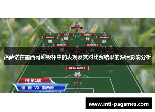 洛萨诺在墨西哥超级杯中的表现及其对比赛结果的深远影响分析